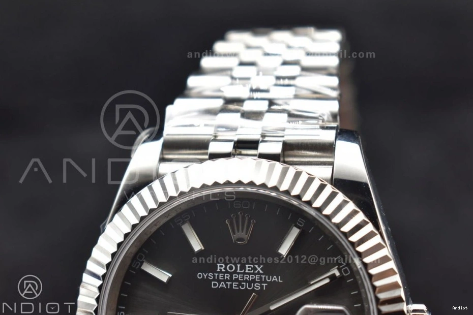 SA3235 Jubilee Best 41 1:1 Dial on DIWF DateJust Steel 904L Bracelet Grey 126334 Edition Stick 0110